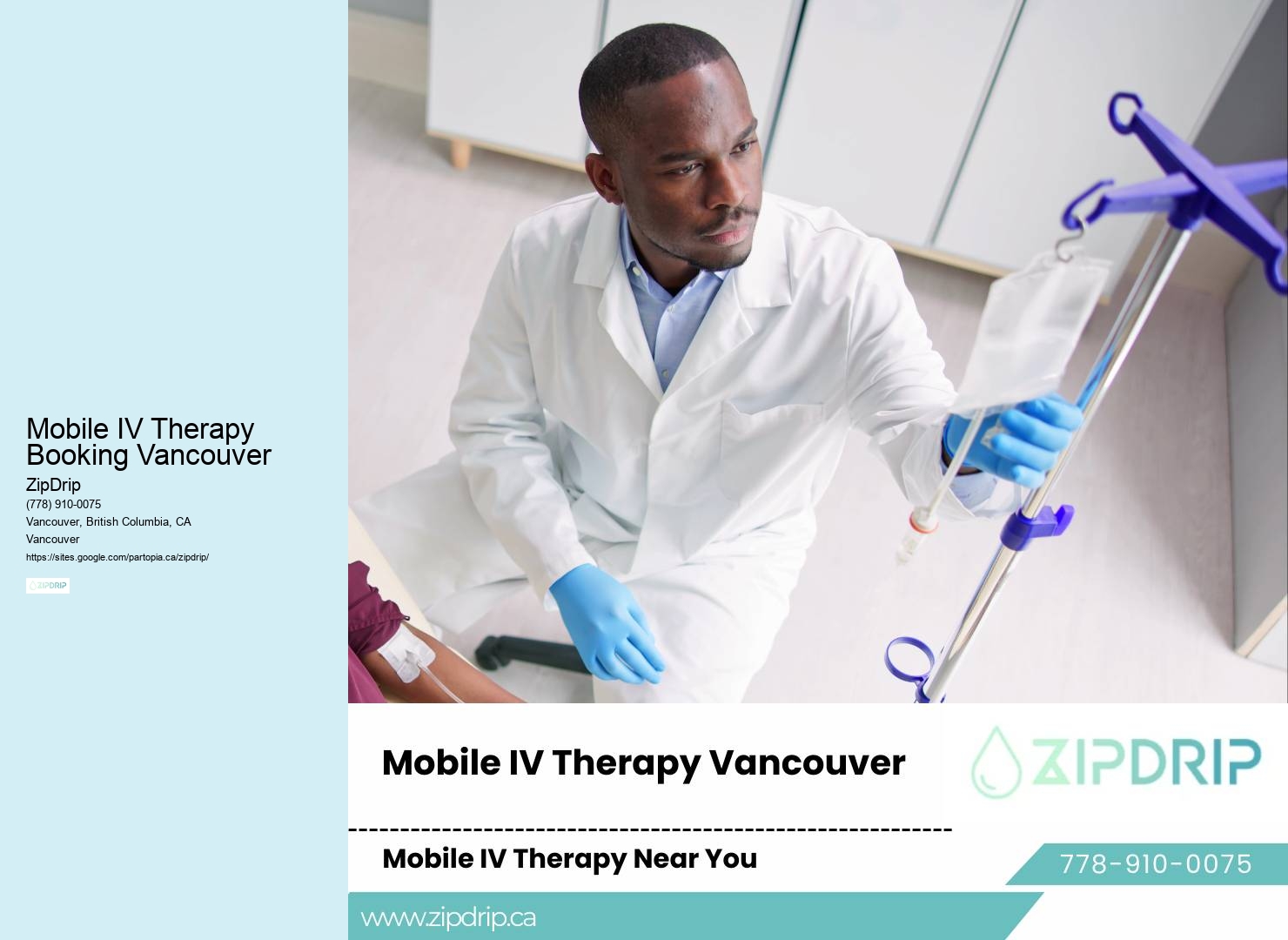 IV Therapy for Improved Sleep Mobile IV Therapy Booking Vancouver