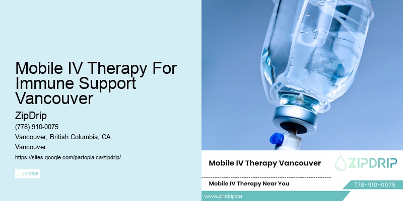 Mobile IV Therapy For Immune Support Vancouver