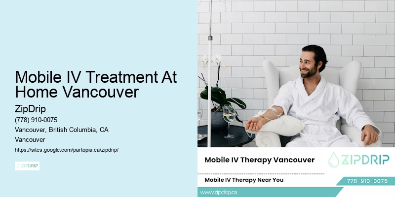 Mobile IV Treatment At Home Vancouver