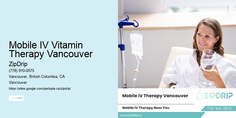 Mobile IV Vitamin Therapy Vancouver