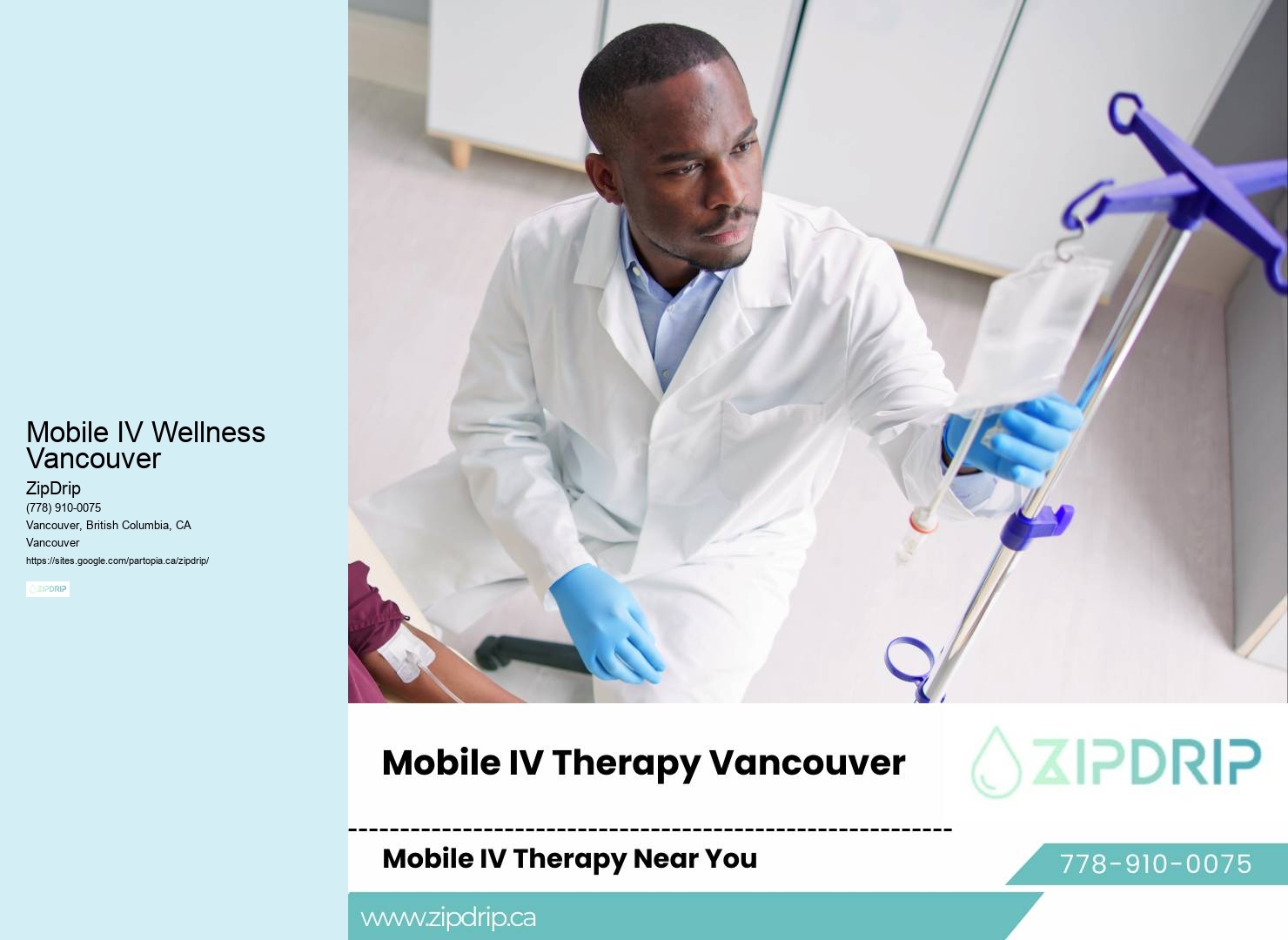 IV Hydration For Travel Recovery Mobile IV Wellness Vancouver