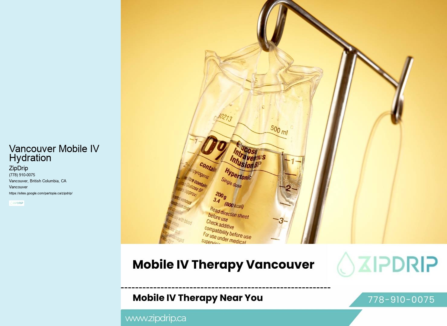Mobile IV Therapy for Nutrient Deficiency