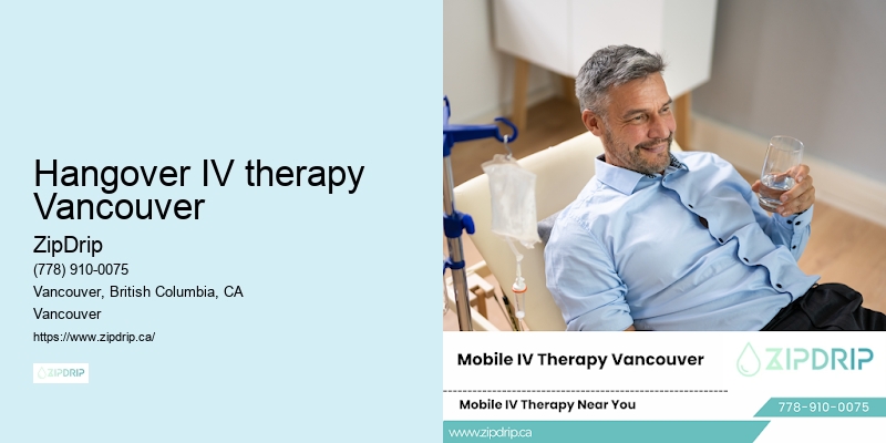 Dehydration IV Treatment Hangover IV therapy Vancouver