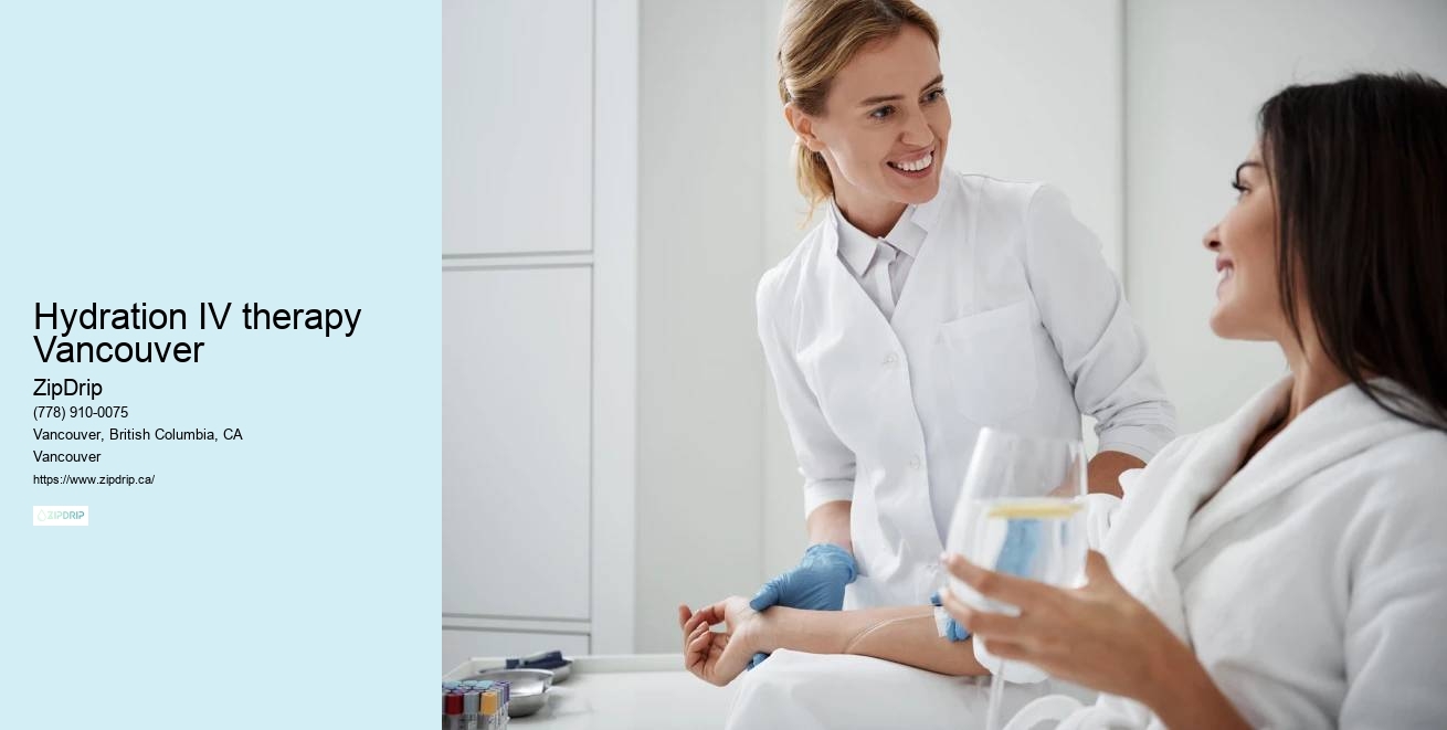 Hydration IV therapy Vancouver's Mobile IV Wellness Solutions