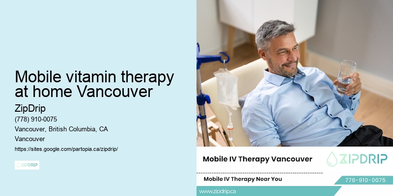 Mobile vitamin therapy at home Vancouver