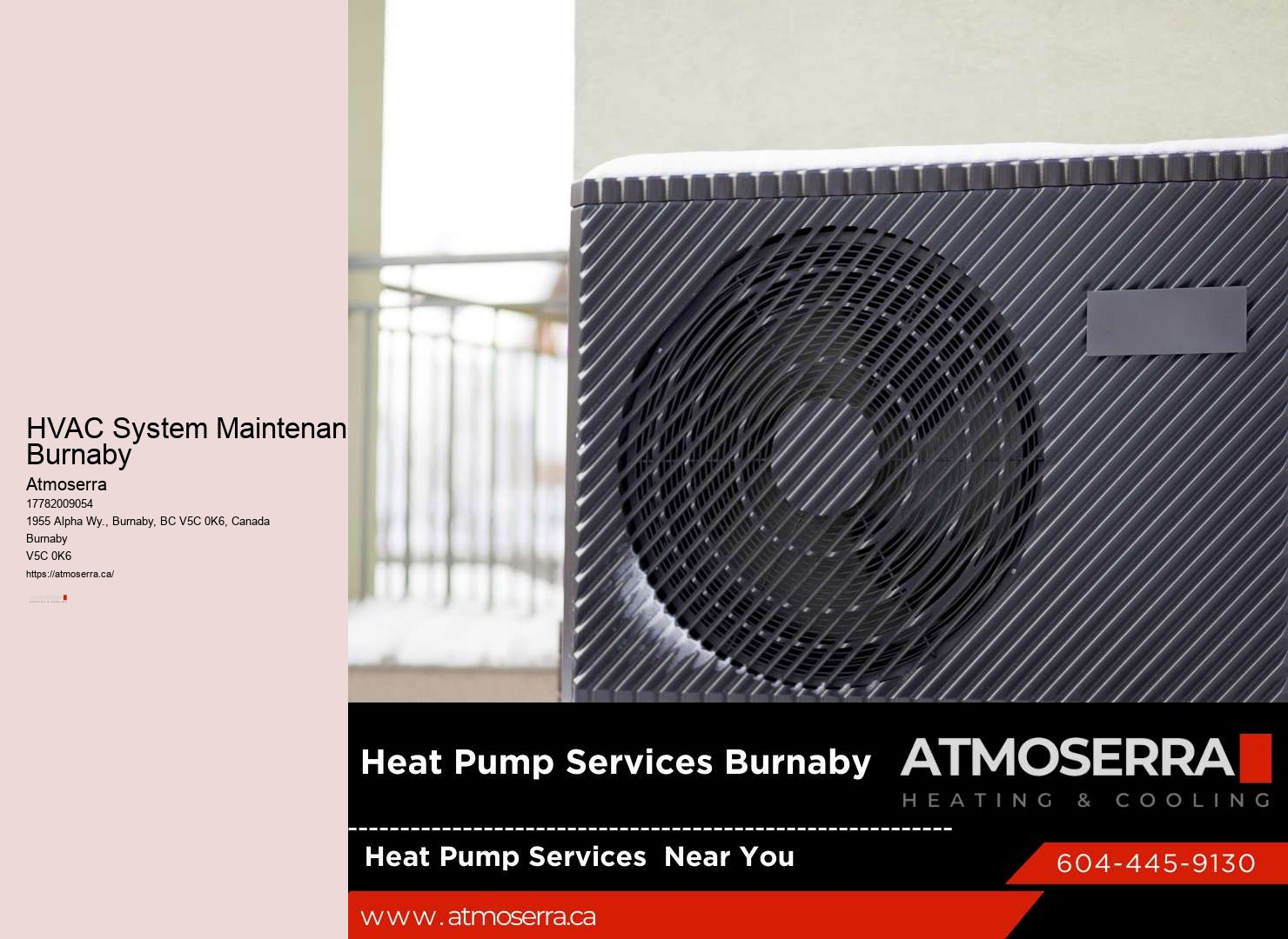 HVAC system warranty programs