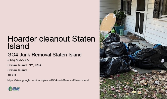 Yard clean-up Hoarder cleanout Staten Island