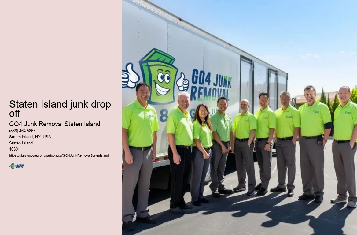 Staten Island junk drop off residential trash removal