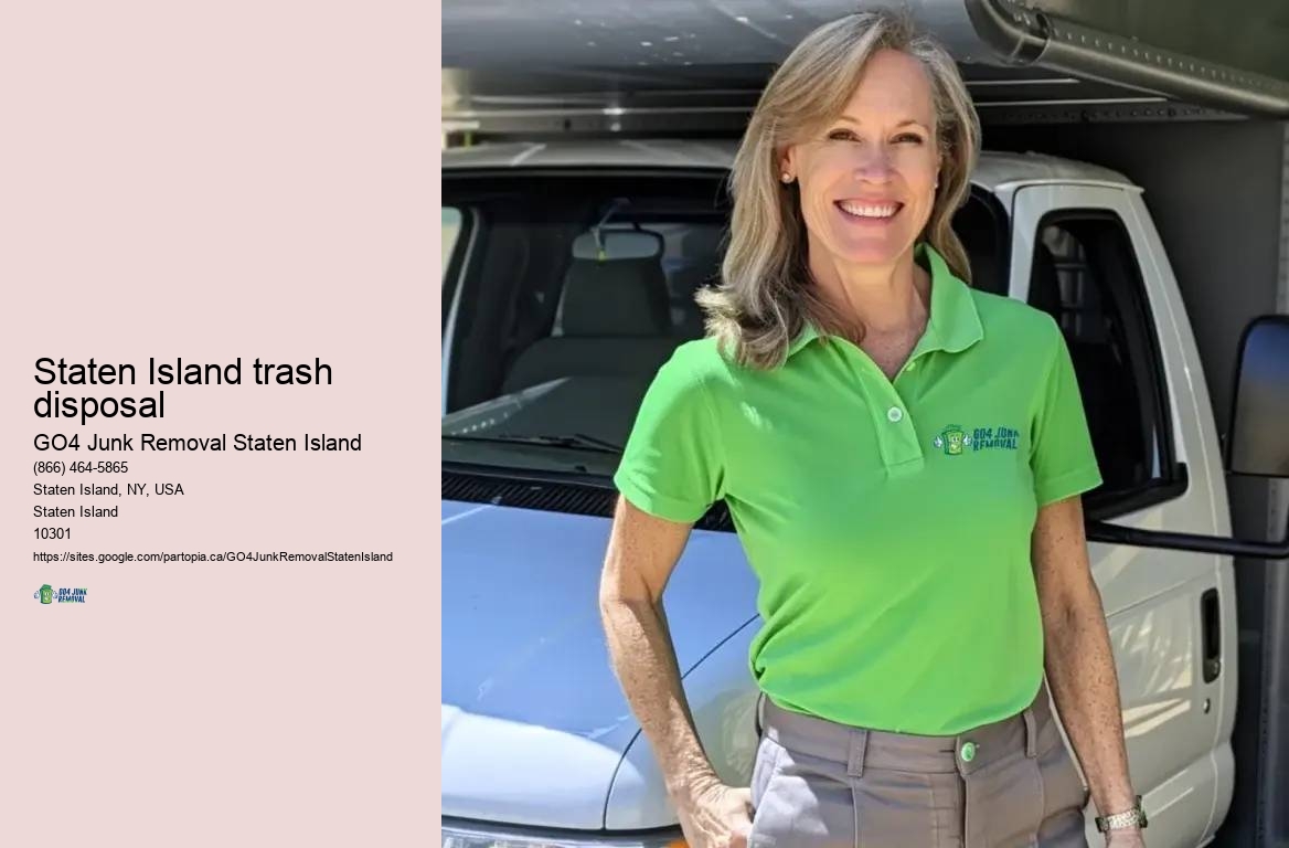 Eco-friendly junk removal Staten Island trash disposal
