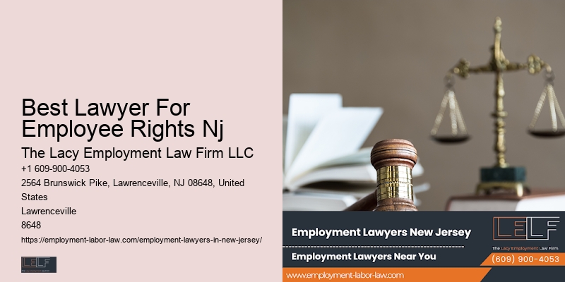 Acclaimed Employee Rights Lawyer Best Lawyer For Employee Rights Nj