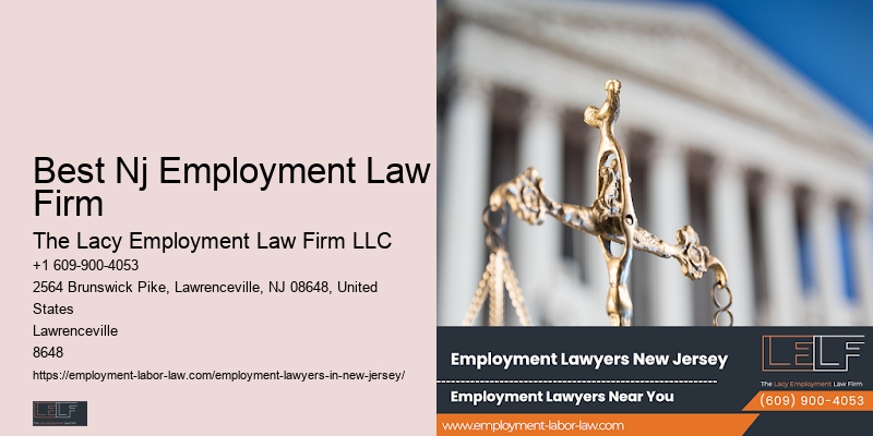 Nj Employee Advocacy Attorney