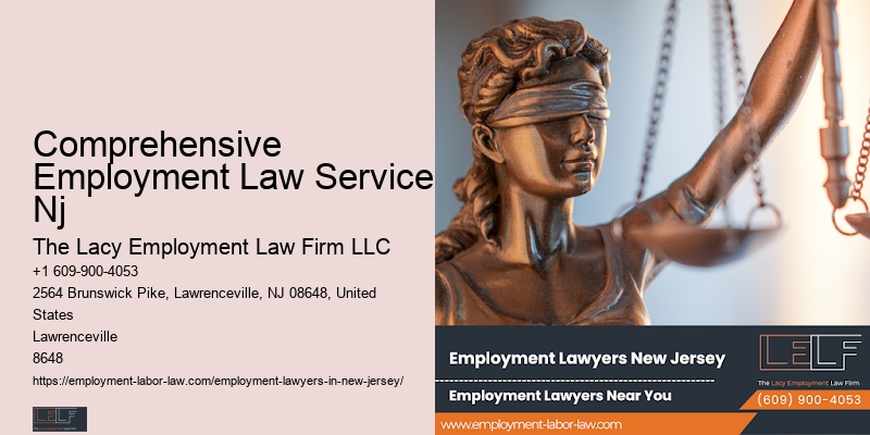 Comprehensive Employment Law Services Nj Employee Rights Legal Advocate