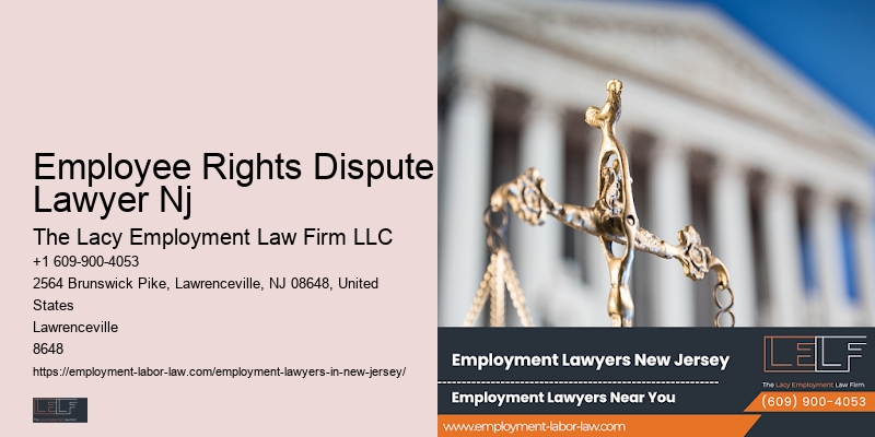 Employee Rights Dispute Lawyer Nj Employment Law Solutions