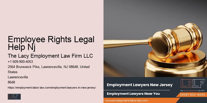 Employee Rights Legal Help Nj Best Employment Attorney