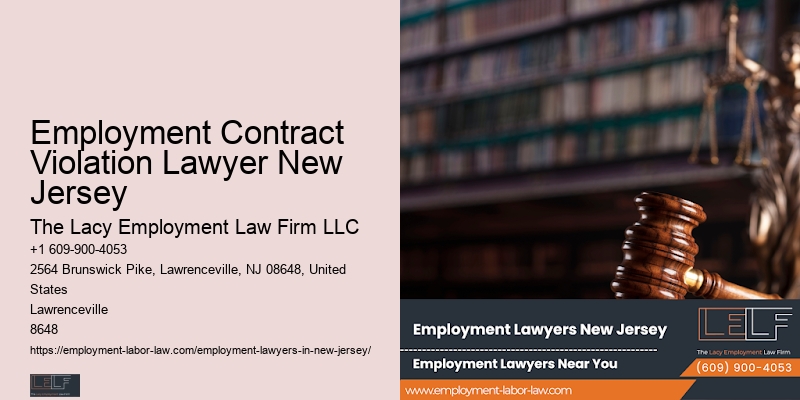 Comprehensive Employee Legal Solutions Nj