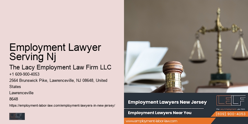 Employment Lawyer Serving Nj Employment Law Consultant