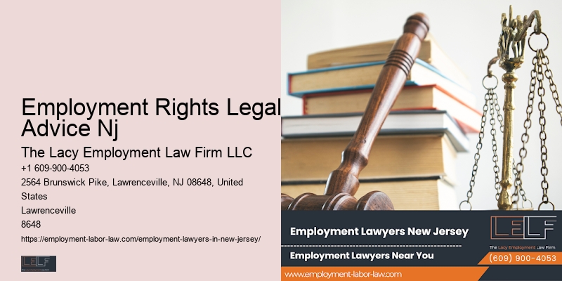 Low-Cost Employee Rights Legal Help Nj