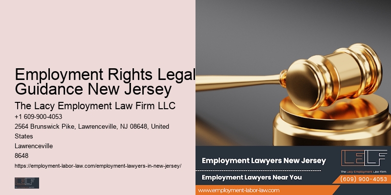 Legal Assistance For Employees Nj