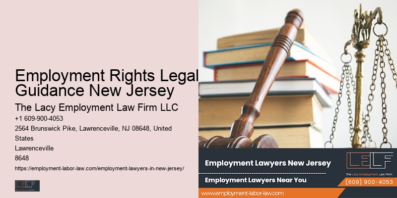 Wrongful Termination Expert Employment Rights Legal Guidance New Jersey