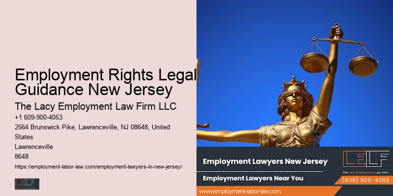Workplace Dispute Attorney Employment Rights Legal Guidance New Jersey