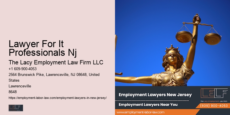 Top Workplace Rights Attorney Lawyer For It Professionals Nj