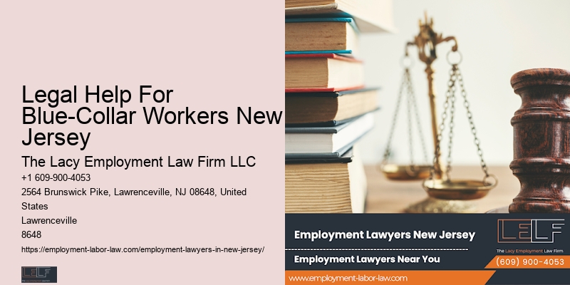 Protect Your Employee Rights Legal Help For Blue-Collar Workers New Jersey