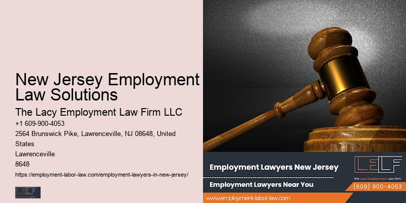 Employment Law Advice New Jersey Employment Law Solutions