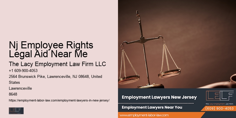 Employee Discrimination Lawyer Nj Employee Rights Legal Aid Near Me