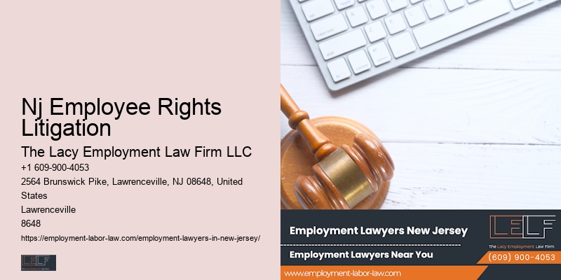 Legal Defense For Employee Rights Nj