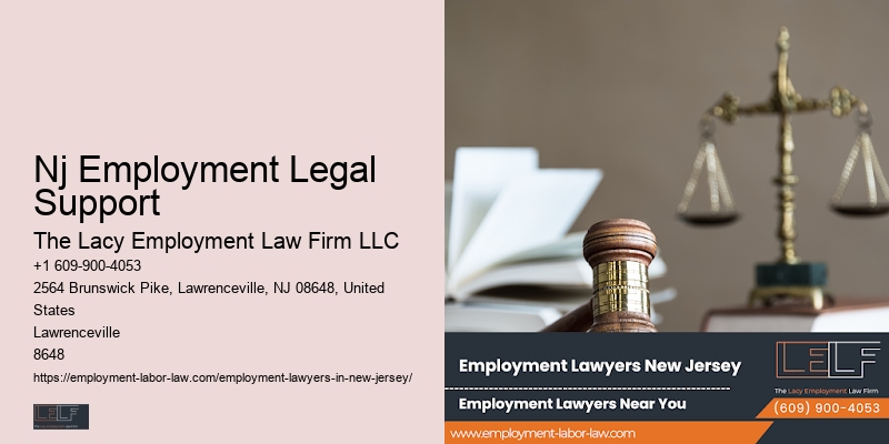Employment Law Advocate Nj Employment Legal Support