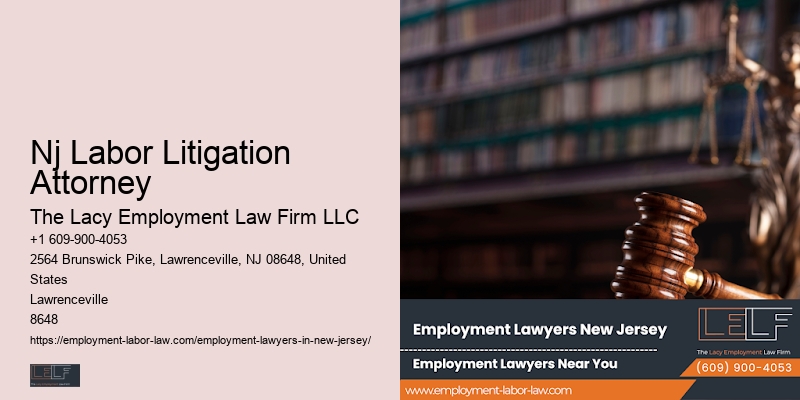 Employment Lawyer For Litigation Nj