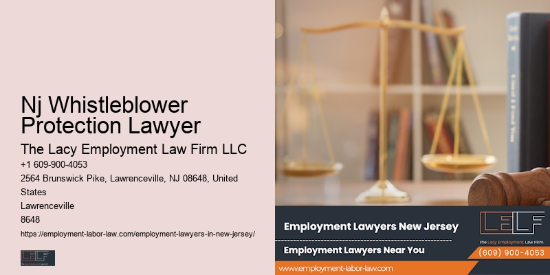 Neighborhood Employment Attorney Nj Whistleblower Protection Lawyer