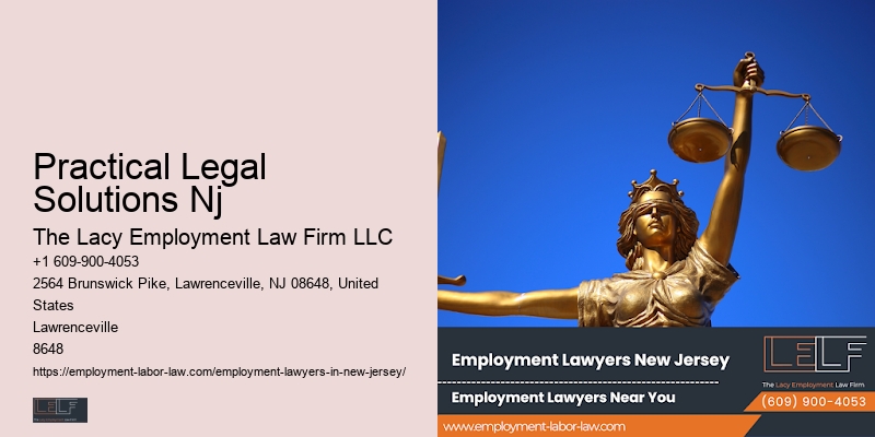 Nj Employee Legal Advice