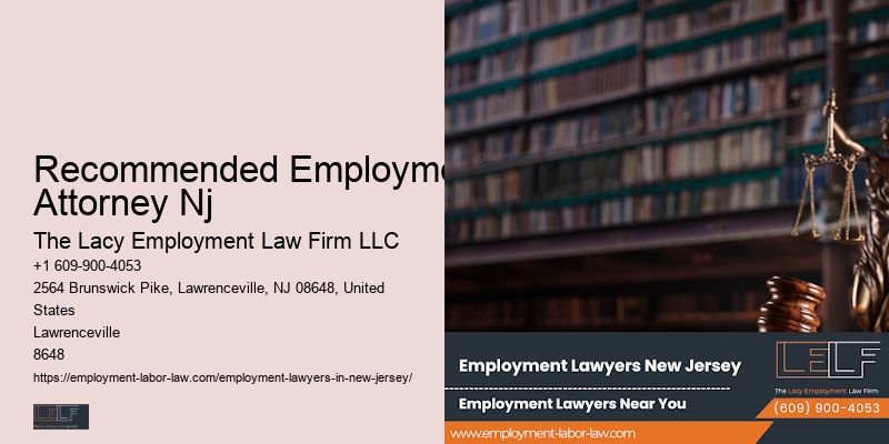 Employee Conflict Resolution Lawyer Nj