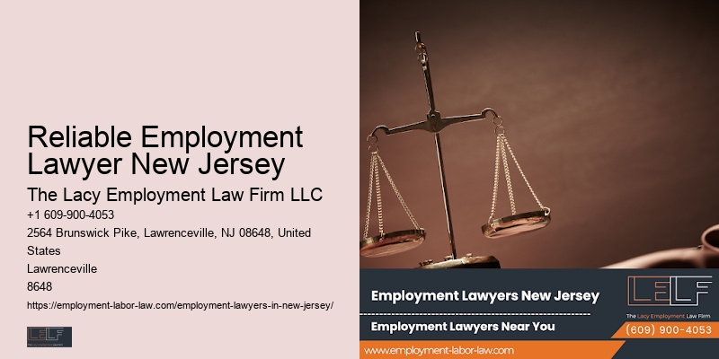 Employment Law Expert Reliable Employment Lawyer New Jersey