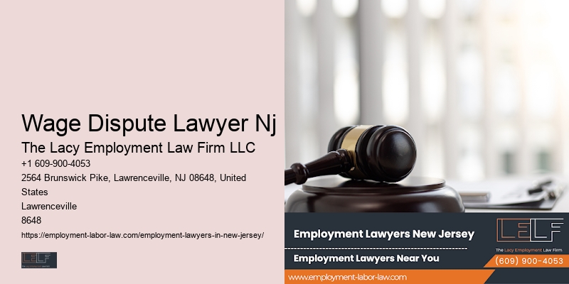 Employee Legal Advocacy Services Nj