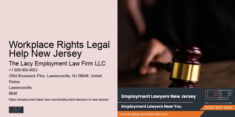 Discrimination Case Lawyer Workplace Rights Legal Help New Jersey