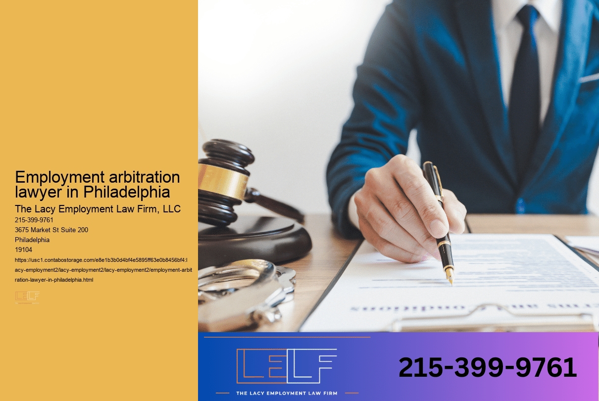 Employment arbitration lawyer in Philadelphia