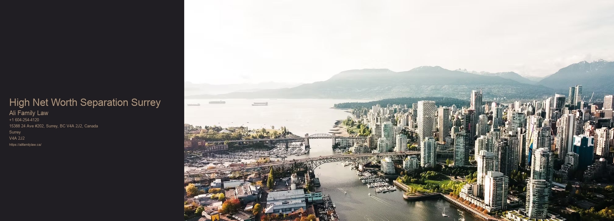 High Net Worth Separation Surrey