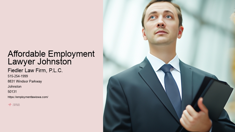 Affordable Employment Lawyer Johnston