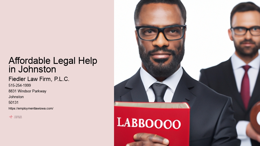 Affordable Legal Help in Johnston