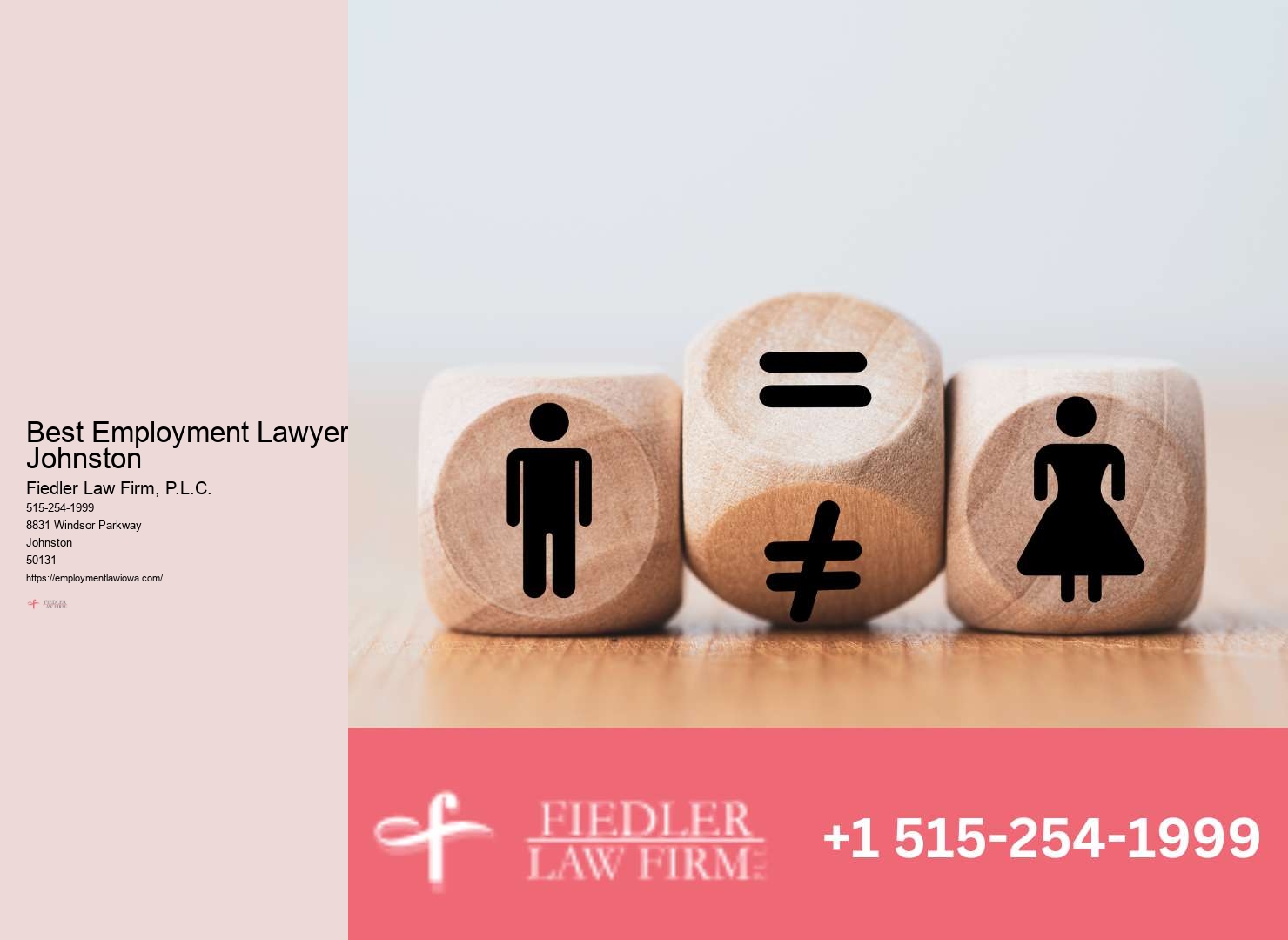 Employment Lawyer Johnston legal guidance