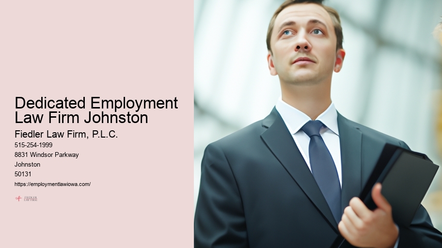 Dedicated Employment Law Firm Johnston
