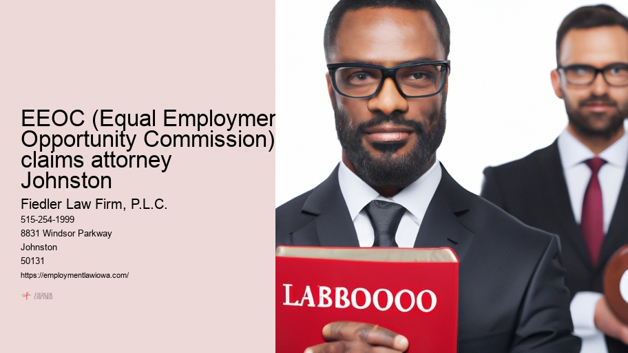 EEOC (Equal Employment Opportunity Commission) claims attorney Johnston