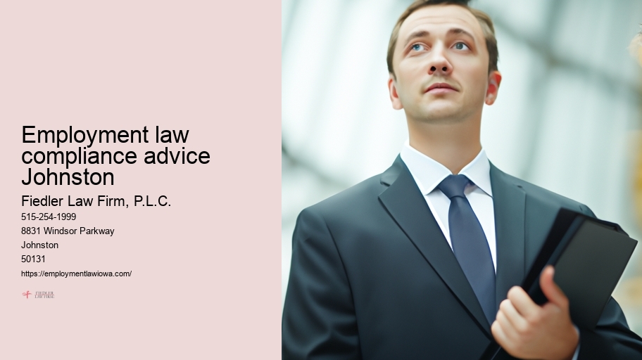 Employment law compliance advice Johnston