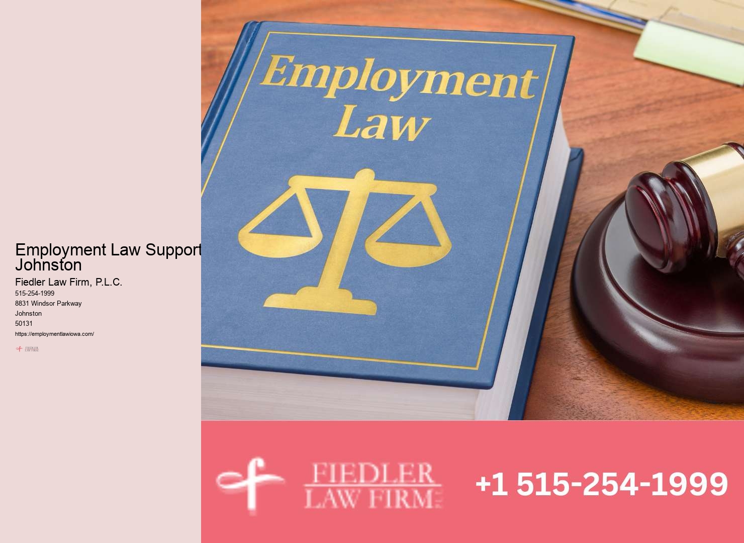 Leading Harassment at Work Lawyer Johnston