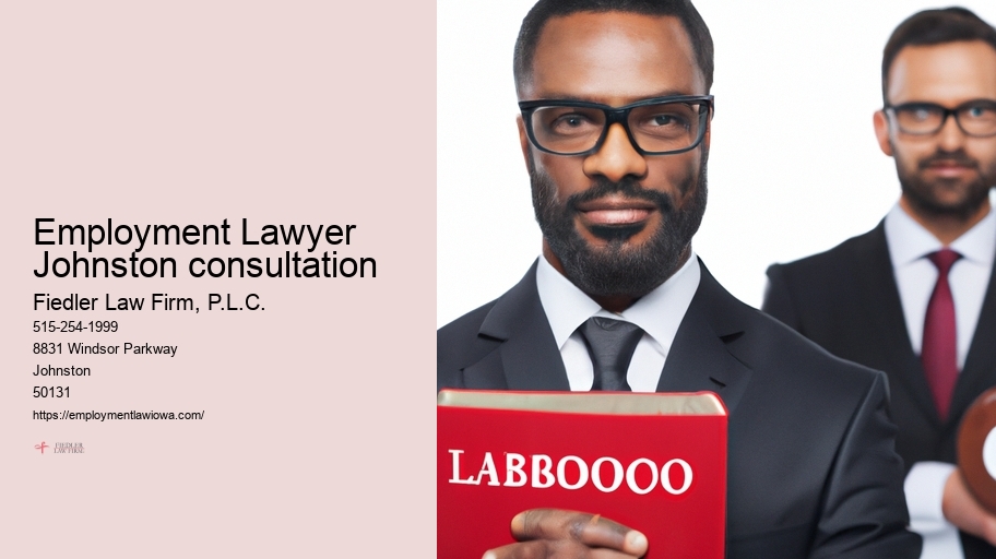 Employment Lawyer Johnston consultation