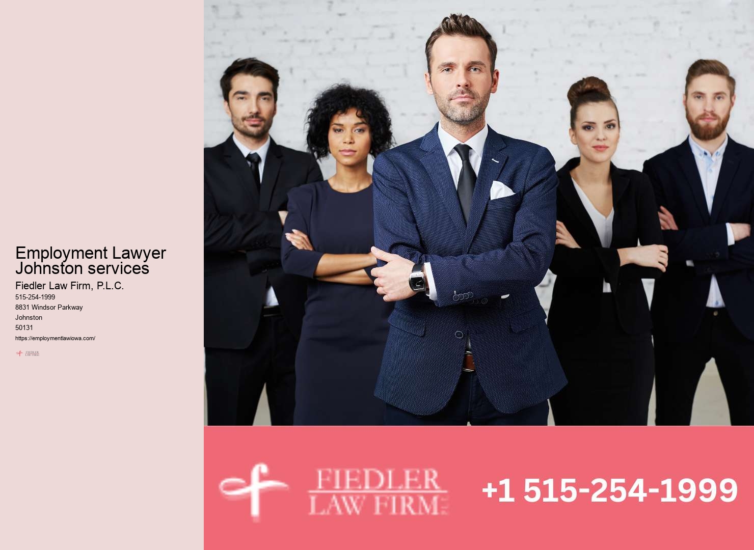 Premier Harassment at Work Attorney Johnston