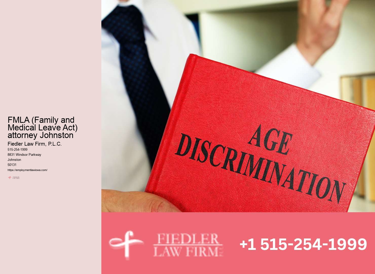 Dynamic Workplace Discrimination Legal Services Johnston