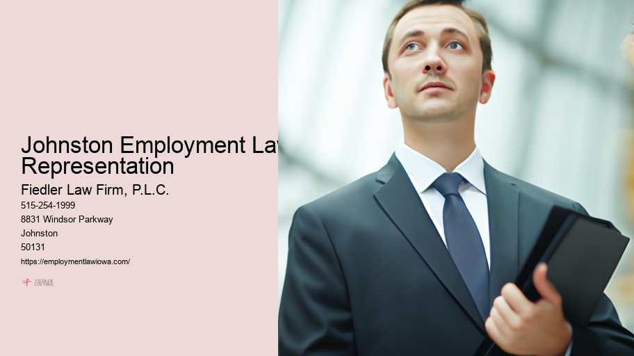 Johnston Employment Law Representation